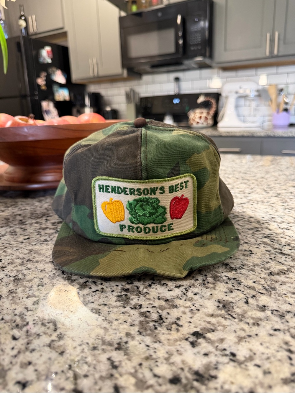 Camo Snapback Hat - Henderson’s Best Produce